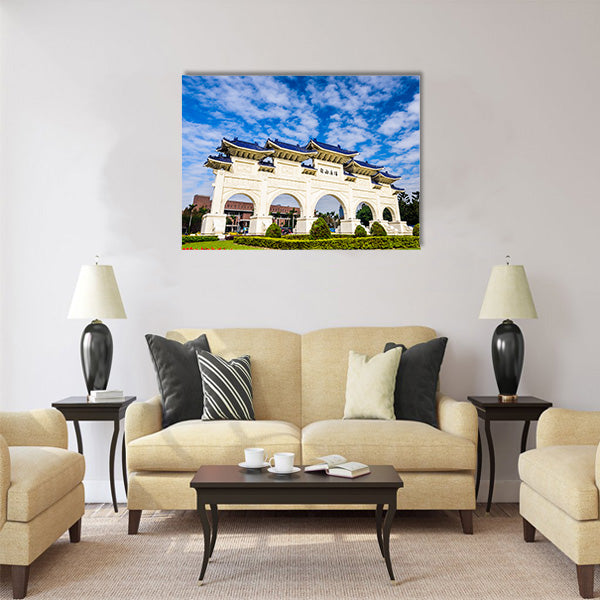 The main gate of National Taiwan Democracy Multi panel canvas wall art