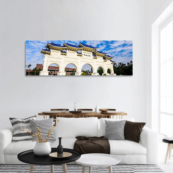 Main gate of National Taiwan panoramic canvas wall art