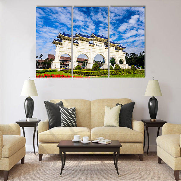 The main gate of National Taiwan Democracy Multi panel canvas wall art