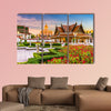 Wat Ratchanatdaram Temple in Bangkok, Thailand multi panel canvas wall art