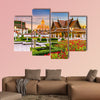 Wat Ratchanatdaram Temple in Bangkok, Thailand multi panel canvas wall art