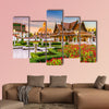 Wat Ratchanatdaram Temple in Bangkok, Thailand multi panel canvas wall art