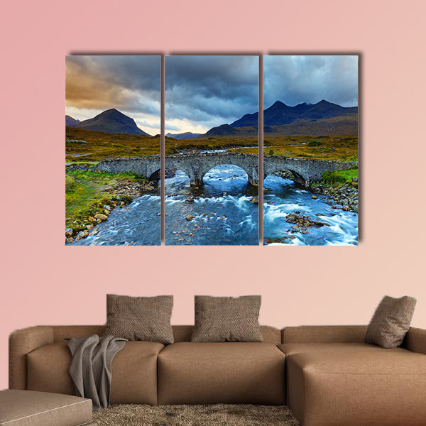 Sligachan Glen, Marsco mountain, Skye, Inner Hebrides in Highlands art