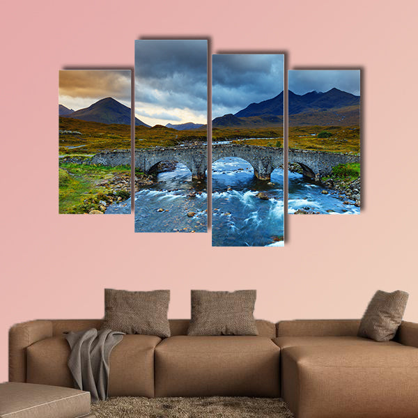 Sligachan Glen, Marsco mountain, Skye, Inner Hebrides in Highlands art