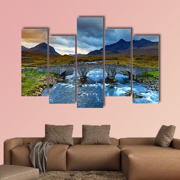 Sligachan Glen, Marsco mountain, Skye, Inner Hebrides in Highlands art