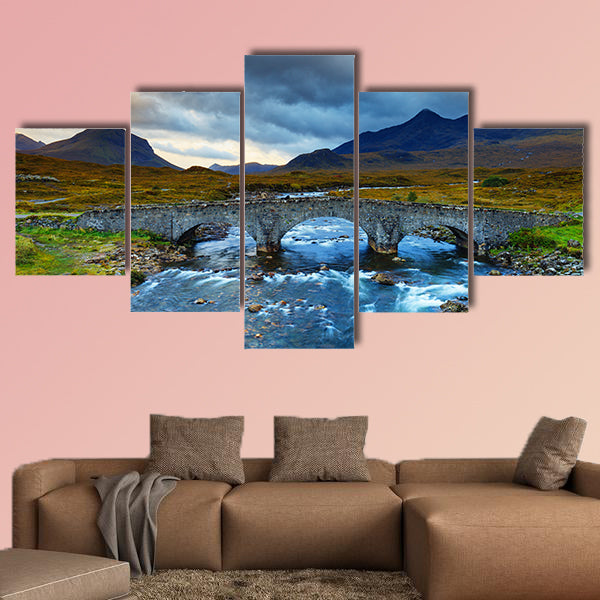 Sligachan Glen, Marsco mountain, Skye, Inner Hebrides in Highlands art