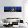 Leipzig Voelkerschlachtdenkmal Monument Battle Tower panoramic canvas wall art