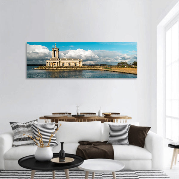 Normanton Church panoramic canvas wall art