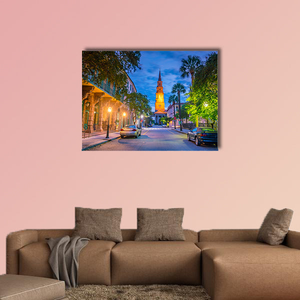 Historical downtown area of Charleston, South Carolina, USA wall art