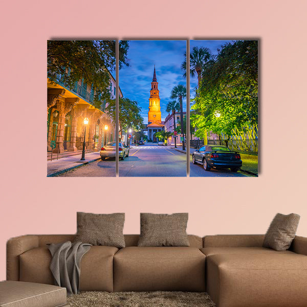 Historical downtown area of Charleston, South Carolina, USA wall art
