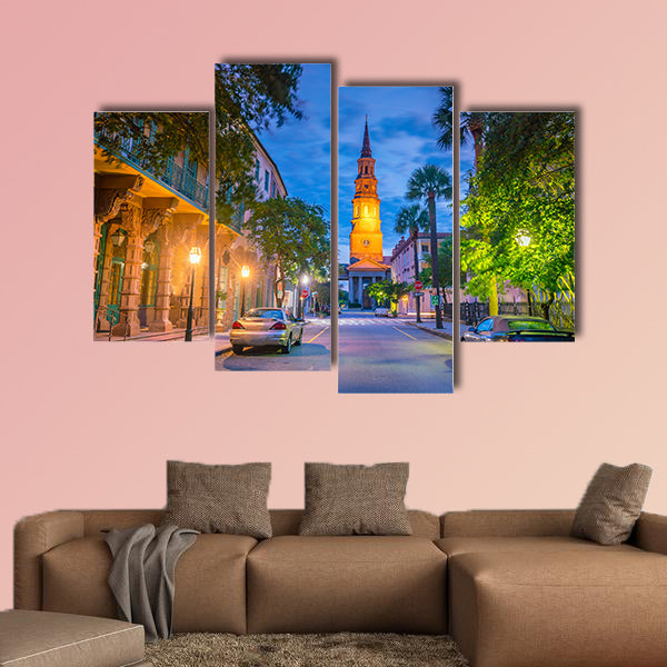 Historical downtown area of Charleston, South Carolina, USA wall art