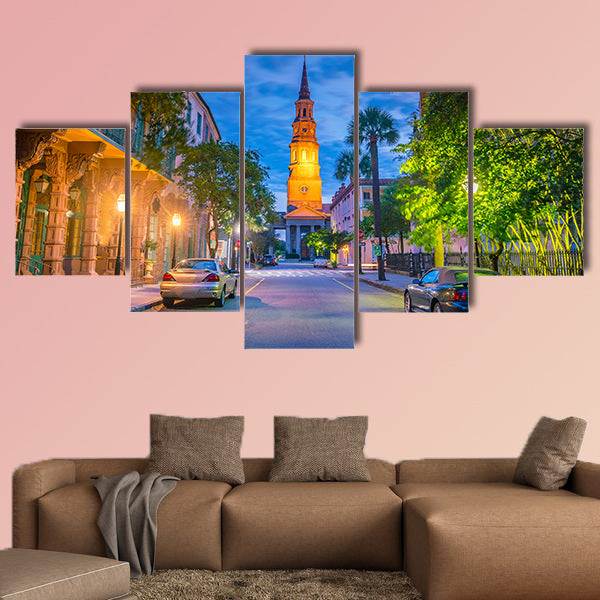Historical downtown area of Charleston, South Carolina, USA wall art