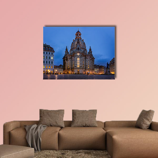 Dresden Frauenkirche Exterior City Landscape Square Market multi wall art