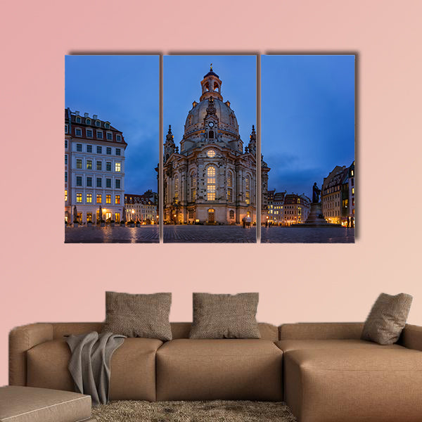 Dresden Frauenkirche Exterior City Landscape Square Market multi wall art