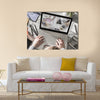 Home camera cctv monitoring system Multi panel canvas wall art