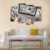 Home camera cctv monitoring system Multi panel canvas wall art