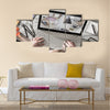 Home camera cctv monitoring system Multi panel canvas wall art