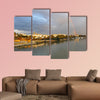 Rainbow over Sevilla, Spain multi panel canvas wall art