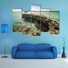 Seascape in Seven Islands area, Watamu, Kenya multi panel canvas wall art