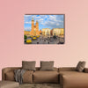 Mariacki cathedral on main market square of Krakow wall art