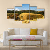 Ruins in Keskese archeological place in Eritrea multi panel canvas wall art