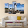 Marshall Point lighthouse in Port Clyde, Maine in the movie Forrest Gump. Multi Panel Canvas Wall Art