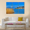 Ohrid, Macedonia Panorama Multi Panel Canvas Wall Art