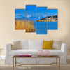 Ohrid, Macedonia Panorama Multi Panel Canvas Wall Art