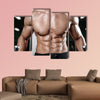 Young man train in the gym healthcare lifestyle sexy caucasian man bodybuilder wall art