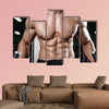 Young man train in the gym healthcare lifestyle sexy caucasian man bodybuilder wall art