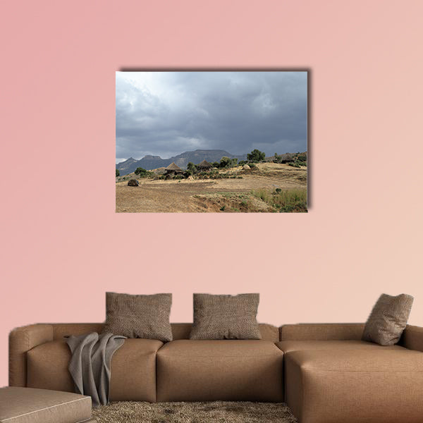 Agriculture in Africa Multi panel canvas wall art