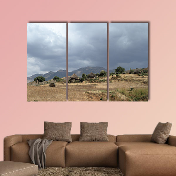 Agriculture in Africa Multi panel canvas wall art