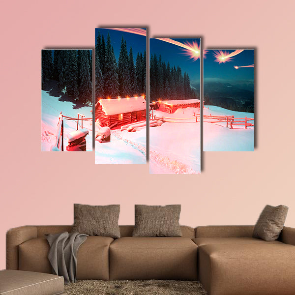 Christening on Mount Kukul multi panel canvas wall art