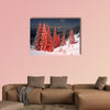 Christening on Mount Kukul multi panel canvas wall art