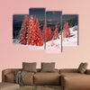 Christening on Mount Kukul multi panel canvas wall art