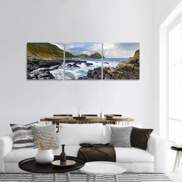 Copy of The Giant's Causeway in the morning, Northern Ireland panoramic canvas wall art