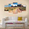 sunny day in Monument Valley. Arizona. USA Multi panel canvas wall art