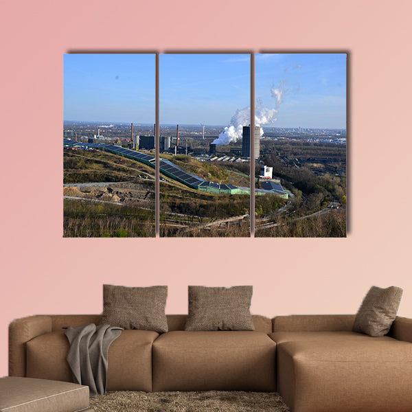 View of the Ruhr region from the tetrahedron in Bottrop wall art