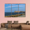 Panorama of the fort of Havana, Cuba multi panel canvas wall art