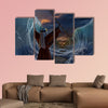 Moses Exodus Route, Crossing the red sea multi panel canvas wall art