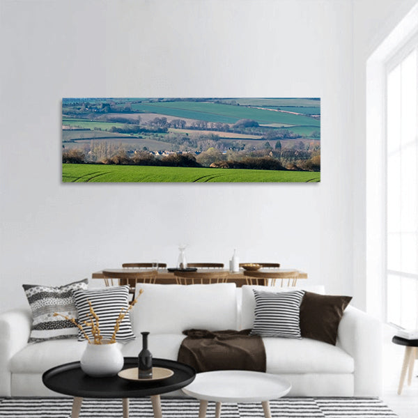 Beautiful island of Saipan panoramic canvas wall art