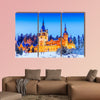 Peles, Sinaia, Romania, Prahova County Multi panel canvas wall art