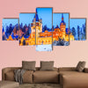 Peles, Sinaia, Romania, Prahova County Multi panel canvas wall art