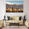 Skyline of Providencia district in Santiago de Chile Multi panel canvas wall art