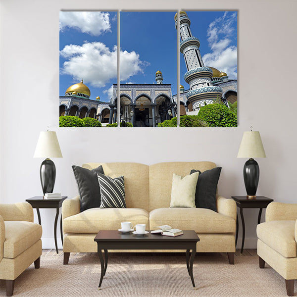 Jame'Asr Hassanil Bolkiah Mosque Multi panel canvas wall art