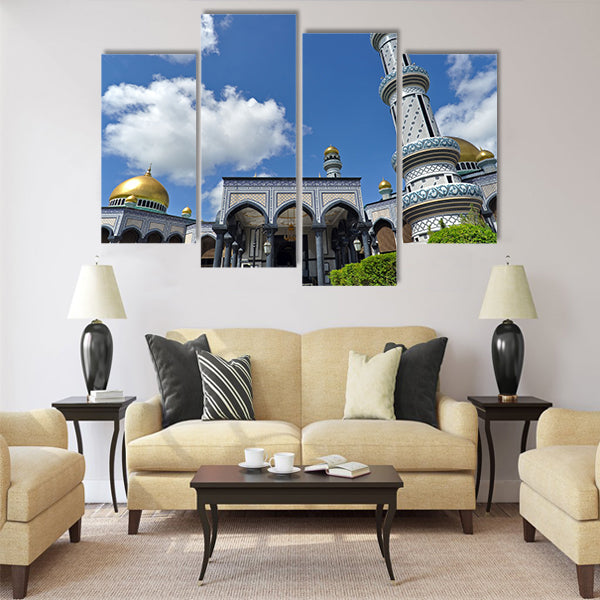 Jame'Asr Hassanil Bolkiah Mosque Multi panel canvas wall art