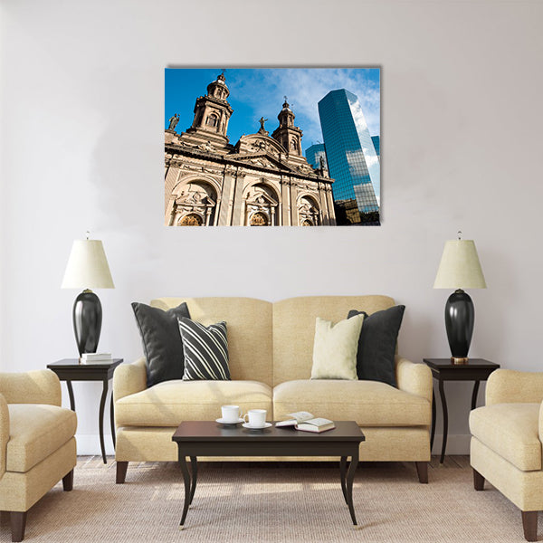 Metropolitan Cathedral, Plaza de Armas (Main Square) Multi panel canvas wall art