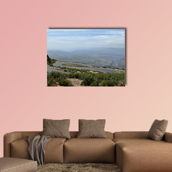 The Rift Valley of Ethiopia in Africa Multi panel canvas wall art