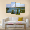 Stroust lake in Braslav region of Belarus Multi panel canvas wall art