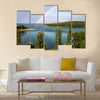 Stroust lake in Braslav region of Belarus Multi panel canvas wall art